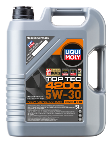 Liqui Moly Top Tec 4200 5W30 5 Litre Motor Yağı (8973) / 2026 Üretim