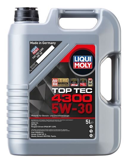 Liqui Moly Top Tec 4300 5W30 5 Litre Motor Yağı (2324)
