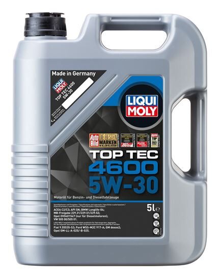 Liqui Moly Top Tec 5W30 4600 5 Litre Motor Yağı (2316) / 2026 Üretim