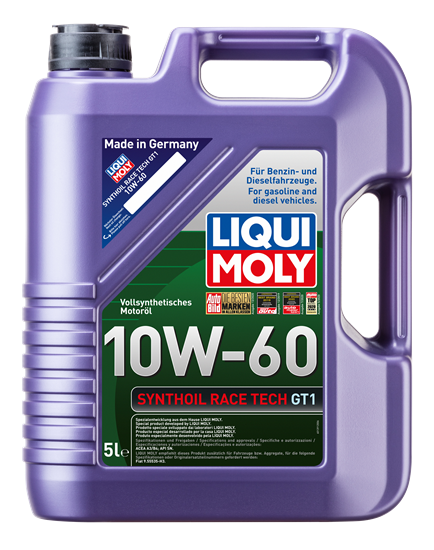 Liqui Moly 10W60 5 Litre Synthoıl Race Tech GT1 (8909)