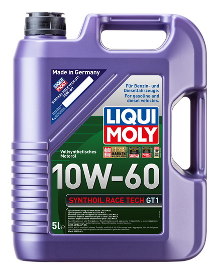 Liqui Moly 10W60 5 Litre Synthoıl Race Tech GT1 (8909) / 2025 Üretim