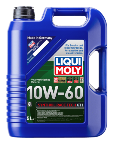 Liqui Moly 10W60 5 Litre Synthoıl Race Tech GT1 (8909) / 2026 Üretim