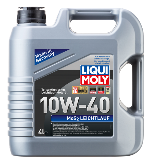 Liqui Moly 10W40 Motor Yağı Mos2'li LEICHTLAUF 4Litre (6948)
