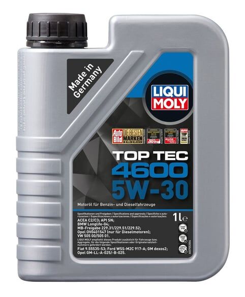 Liqui Moly Top Tec 4600 5W30 1 Litre (2315)