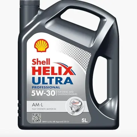 Shell Helix Ultra Professional AM-L 5W-30 5 Litre Motor Yağı / 2026 Üretim