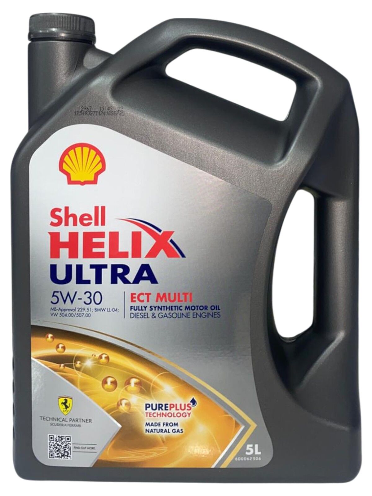 Shell Helix Ultra Ect Multi 5W-30 5 Litre Motor Yağı / 2026 Üretim