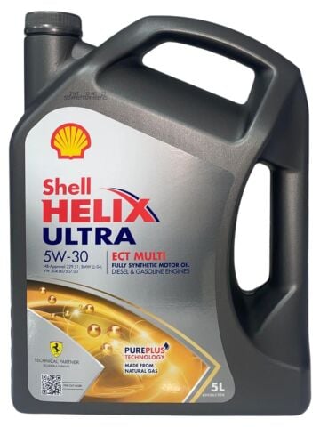 Shell Helix Ultra Ect Multi 5W-30 5 Litre Motor Yağı / 2026 Üretim