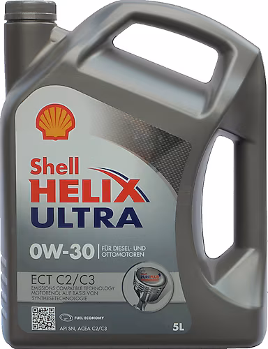 Shell Helix Ultra ECT C2/C3 0W-30 5 Litre Motor Yağı / 2026 Üretim