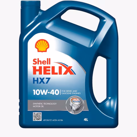 Shell Helix HX7 10W-40 4 Litre Motor Yağı