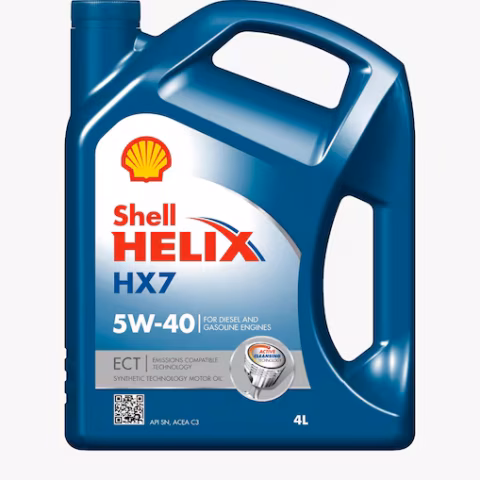 Shell Helix HX7 5W-40 4 Litre Motor Yağı