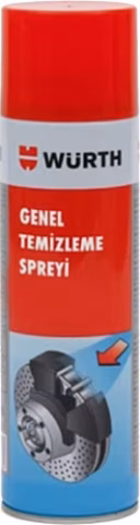 Würth 500 ml Fren Balata Temizleme Spreyi