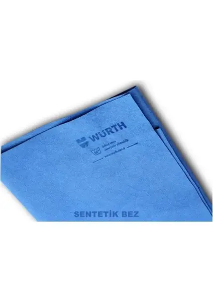 Würth 38x60 cm Sentetik Mavi Temizlik Bezi