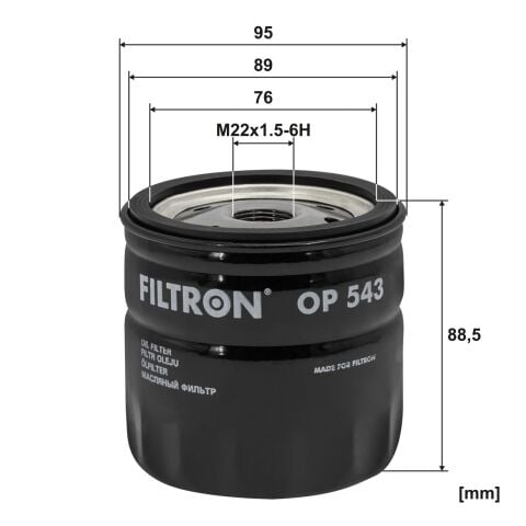 YAG FILTRESI TRANSIT T12 T15 2,5 / 2,5TD 91>00 CONNECT 1,8TDCI 02>13 FOCUS 1,8TDCI 98>04 (ATOM TIP)