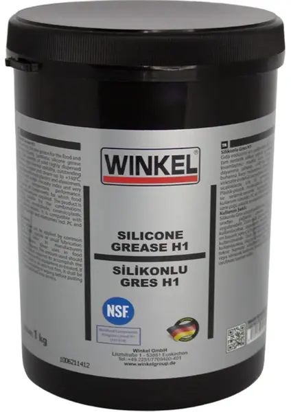 Winkel Gıda Onaylı Silikonlu Gres Yağı 1 kg H1