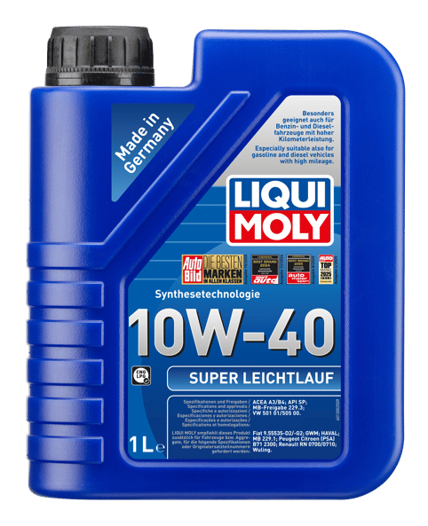 Liqui Moly Super Leichtlauf 10W-40  1 Lt Motor Yağı (9503)