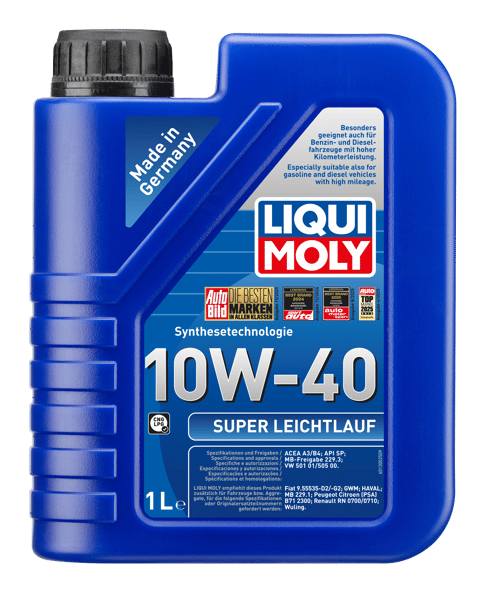 Liqui Moly Super Leichtlauf 10W-40  1 Lt Motor Yağı (9503)