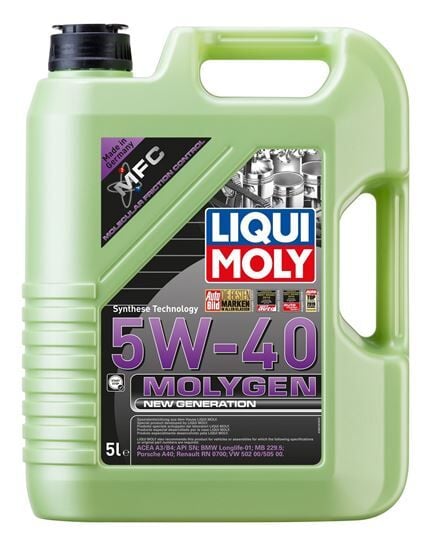 Liqui Moly 5w40 Motor Yağı Molygen New Generation 5 Litre (8536)