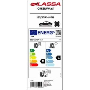 Lassa 185/65R14 Greenways 86H LS (2025 Üretim)