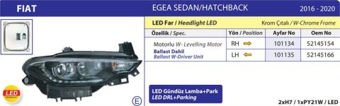SOL FAR FIAT EGEA 16>20