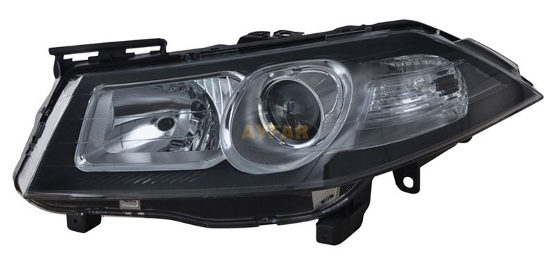 FAR SOL MOTORLU SIYAH CERCEVELI MEGANE 05 11