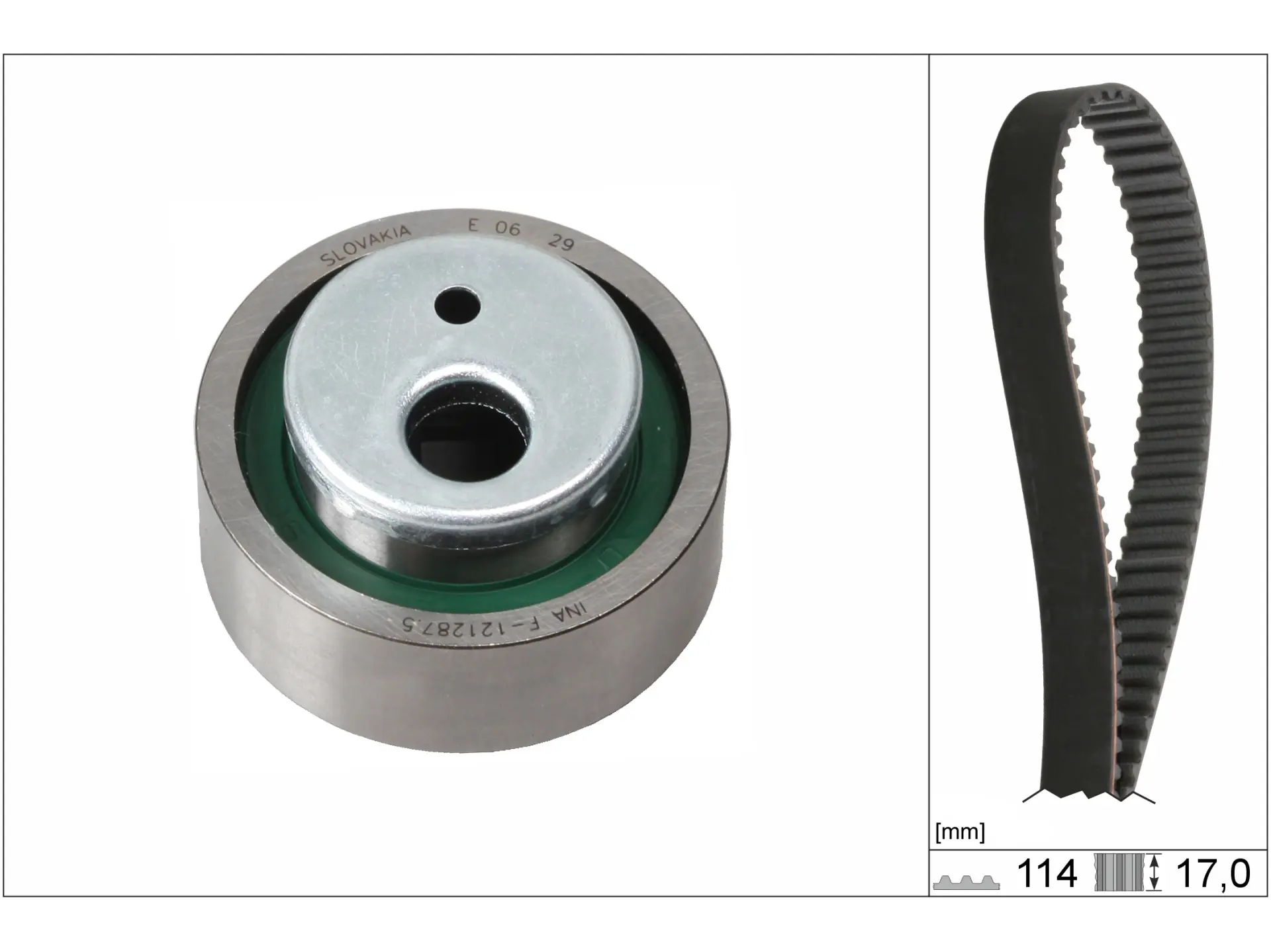 EKSANTRIK RULMAN KITI (TRIGER SETI) XSARA XANTIA P306 P406 XM P605 P806 P405 P205 ZX XM EVASION (XU5