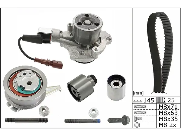TRIGER SETI SU POMPALI (SENSORLU - GERGISI 04L109243G) A1 A3 A4 A5 A6 Q3 Q5 TT ARONA ATECA IBIZA LEO