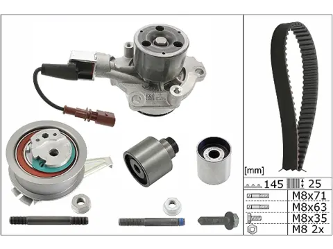 TRIGER SETI SU POMPALI (SENSORLU - GERGISI 04L109243G) A1 A3 A4 A5 A6 Q3 Q5 TT ARONA ATECA IBIZA LEO