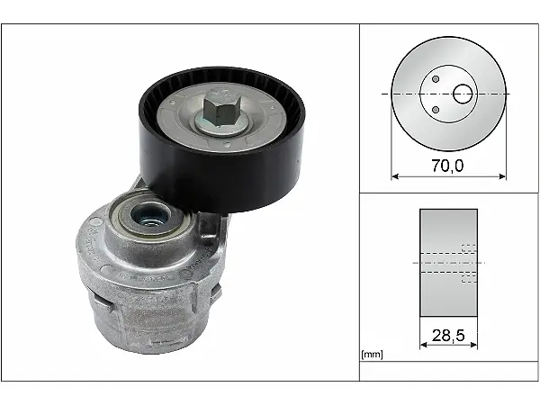ALTERNATOR GERGI RULMANI (KUTUKLU) DUCATO IVECO DAILY F1A (35C13CC3750) 2,3JTD 2,3D (02 )