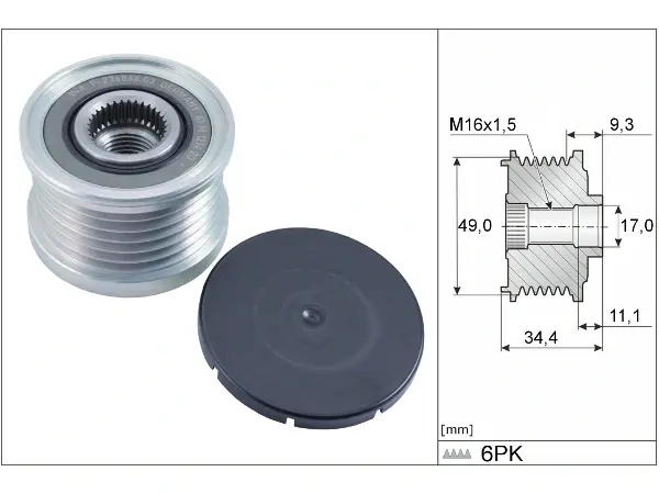 ALTERNATOR RULMANI BMW E81 E87 E82 E88 E46 E90 E91 E92 E93 E60 E83 E84 E85