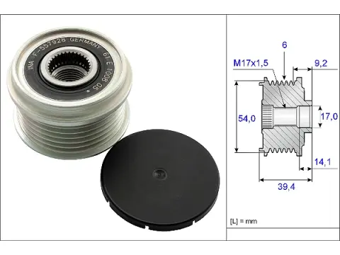 ALTERNATOR KASNAGI (RULMANLI) LINEA DOBLO FIORINO 500 1,3JTD ASTRA H CORSA C COMBOZ13DTJ BIPPER NEMO
