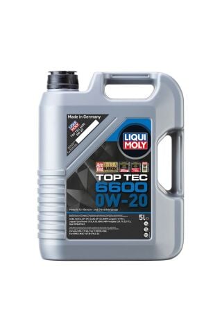 Liqui Moly Top Tec 6600 0W20 Motor Yağı 5 litre (21411) / 2026 Üretim