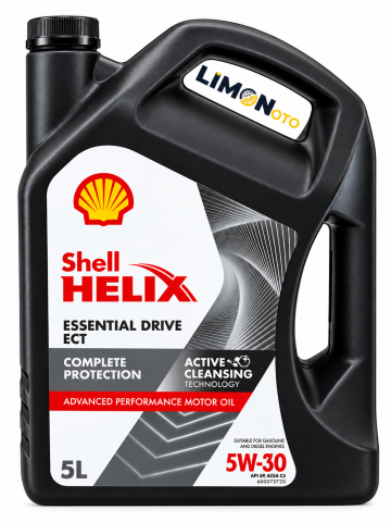 Shell Helix Essential Drive  ECT 5W-30  5 Litre / 2026 Üretim