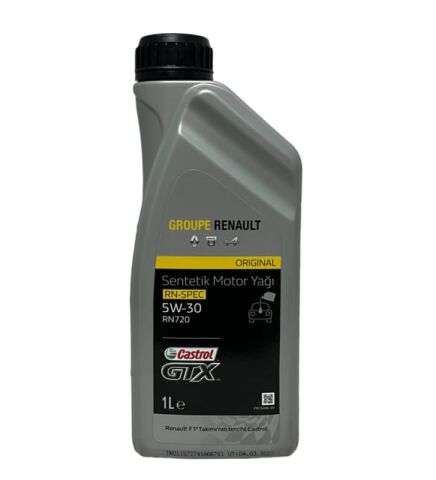Renault Castrol GTX 5W-30 RN720 1 Litre Motor Yağı