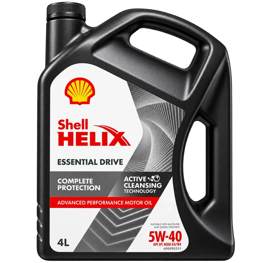 Shell Helix Essential Drive 5W-40 Motor Yağı 4 Litre / 2026 Üretim