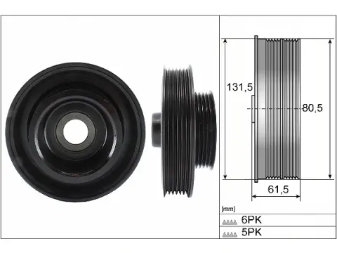 KRANK KASNAGI (C MAX II 1.6Ty 10 / FIESTA VI 08 1.25 1.4 08 FOCUS III 1.6Ty 10 MONDEO IV 07 )