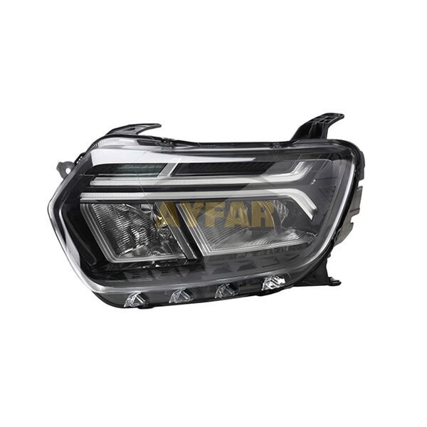 ON SAG FAR LEDLI BEYAZ CIZGILI MOTORLU KROM CITALI DUSTER XJD 23>
