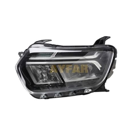 ON SAG FAR LEDLI BEYAZ CIZGILI MOTORLU KROM CITALI DUSTER XJD 23>