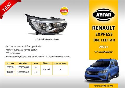 ON FAR (LEDLI) SAG RENAULT EXPRESS 22>